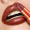 Rose smoke powder, bright starry sky, glossy velvet texture, durable, make your lips shiny, waterproof, anti-fouling.