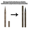 Slim eyeliner is waterproof, sweat-proof, long-lasting and non-smudged. Newbie brown eyeliner liquid pen
