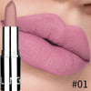 1PC Waterproof Nude Pink Lipstick Matte Lips Stick Long Lasting Non-stick Cup Lip Gloss Moisturizing Lipsticks Make-up Cosmetic