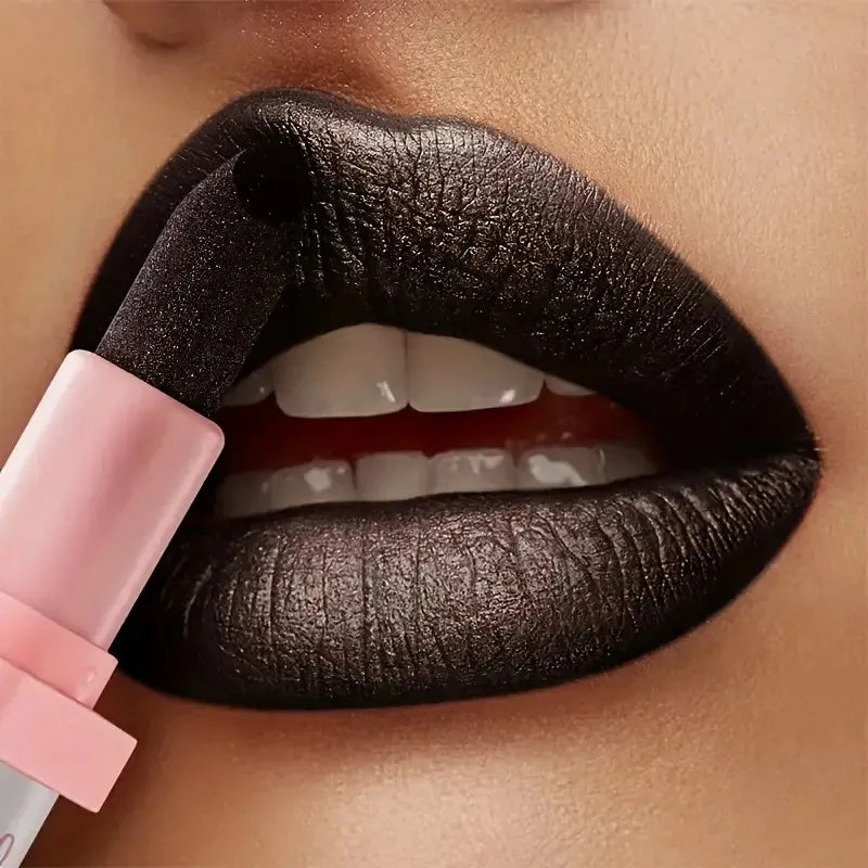 Pearlescent lipstick, long-lasting waterproof lipstick, create charming and plump lips