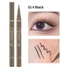 Waterproof Quick-drying Liquid Eyeliner/ultra-fine Matte Black Brown/long-lasting Silkworm Eyeliner/eye Makeup/gifts
