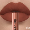 QIBEST Matte Liquid Lipstick Waterproof Long Lasting Velvet Lip Gloss Tint Tube Matte Nude Pigment Red Lipgloss Lips Makeup