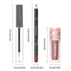 3PCS Shimmer Moisturizing Lip Gloss - Lip Liner and Lip Mud and Oil, Non-Sticky,Glitter, Nourishing Glossy Moisturizing Lipstick