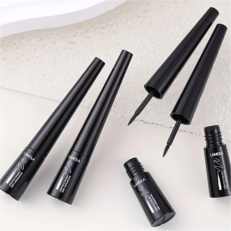 1pcs Slim eyeliner is waterproof, sweat-proof, long-lasting and non-smudged. Newbie brown eyeliner liquid pen