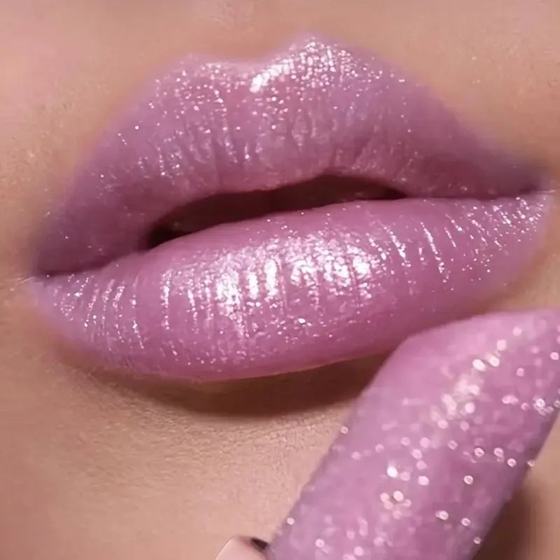 Pearlescent lipstick, long-lasting waterproof lipstick, create charming and plump lips